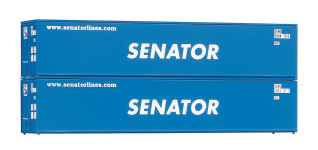 PIKO 56240 - H0 - 2er Set 40 Container Senator